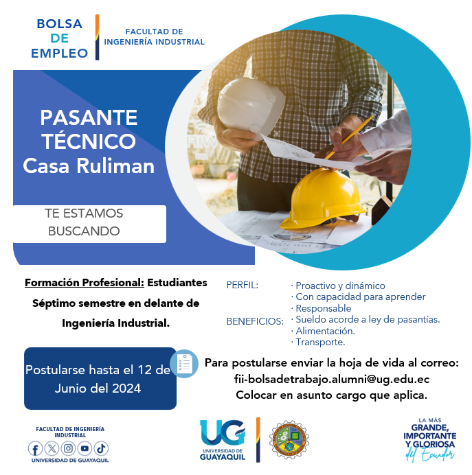 Pasante Técnico Casa Ruliman