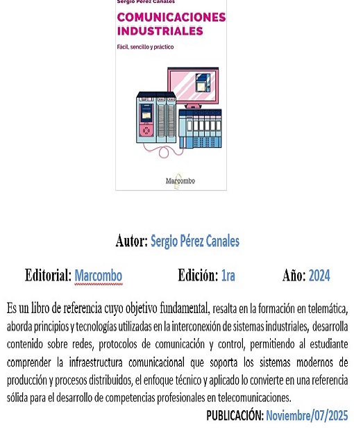 LIBROS CARRERA ING TELEMÁTICA MES NOV 2025